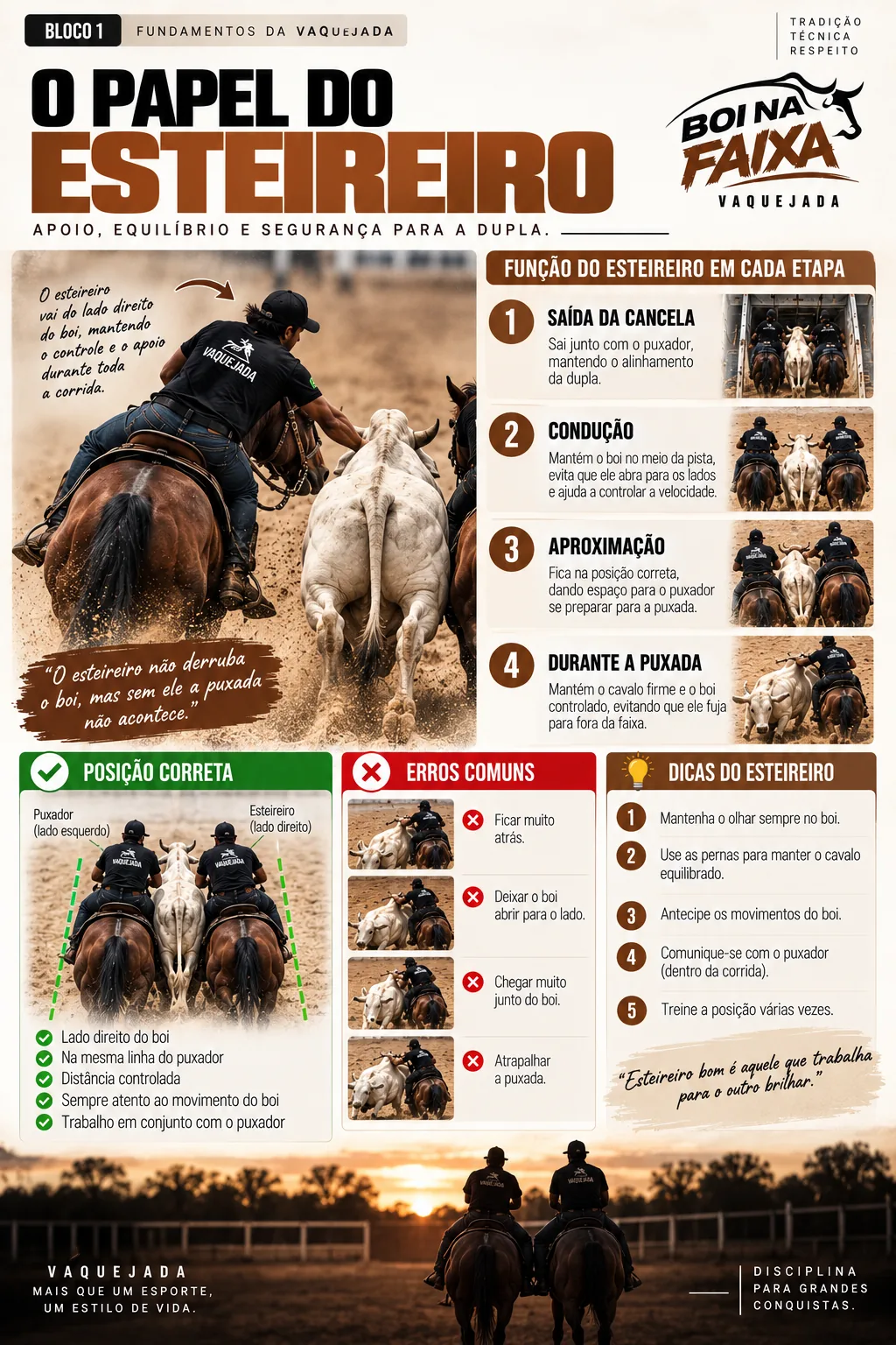 Conteúdo do Material Visual do Boi na Faixa